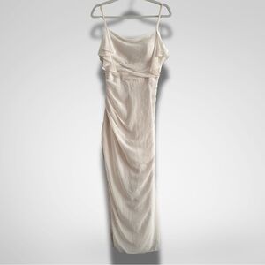 Azazie Blush Pink Chiffon Dress